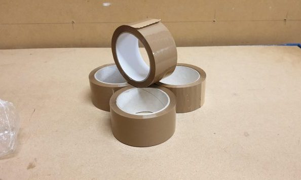Brown packing tape